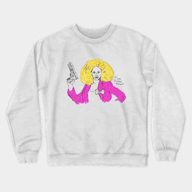 Is she country enough? Crewneck Sweatshirt by whos-morris